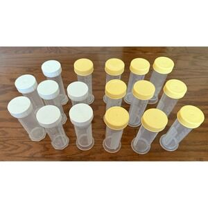 Medela & Mead Johnson Breast Milk‎ Storage Bottles & Caps (set of 17) 2.5 oz EUC